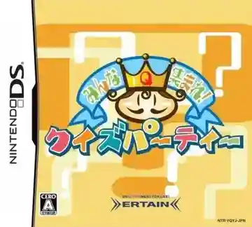 Minna Atsumare! - Quiz Party (Japan)-Nintendo DS